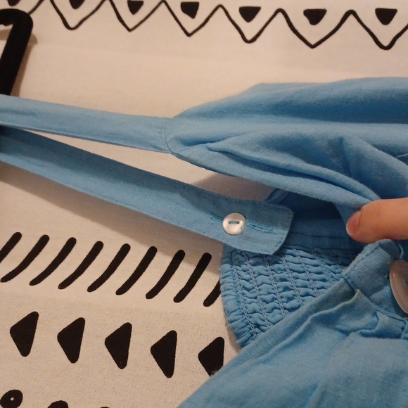 Free People Robin Egg Blue Maxi Size S - Picture 5 of 11